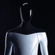 Imagen para el artículo titulado Elon Musk dice que construirá un robot humanoide (y saca una persona disfrazada de robot al escenario)